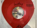 Lana Del Rey The Weeknd Signed Love/Lust for Life 10” Heart Vinyl Autograph Rare