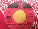 Rare original UK Northern Soul JASON KNIGHT 'Our Love Is Getting Stronger' EX
