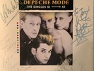 Depeche Mode  **SIGNED ALBUM** by all four members  The Singles 81-85 Vinyl LP