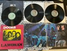 3 LP Vinyl Records The DOORS L.A. WOMAN & Double ALIVE album 