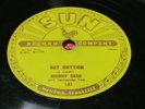 JOHNNY CASH 78 rpm SUN 241 E- I Walk The Line/Get Rhythm