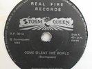 Storm Queen.Come Silent The World.Rare NWOBHM 45.RF 001..Worn Centre Hole