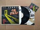 THE DAMNED Evil Spirits Vinyl LP SIGNED by 4 Dave Vanian w/PLECTRUM & POSTCARD