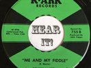 Hillbilly Bopper 45 BENNY MARTIN Me & My Fiddle / Orange Blossom Special K-ARK