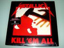 Metallica Kill 'Em All Audiophile Half Speed Master Vinyl LP Warner  USA 3436121