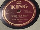 HILLBILLY 78 - KING 570 -Delmore Brothers-(Freight train Boogie/Somebody else's)