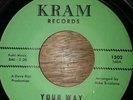 Vito And The Salutations Your Way Hey Hey Baby 45 Kram Records VG+