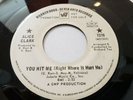 Rare Northern Soul 45 Record ALICE CLARK You Hit Me Warner Bros 7270 VG+