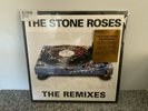 Very Rare The Stone Roses – The Remixes Ltd Ed Transparent & Red Swirl 2 x LP