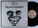 WAR Why Can't We Be Friends? UNITED ARTISTS LP VG+ with poster  