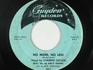 R&B Rocker 45 - Carmen Taylor - No More, No Less - Guyden - mp3