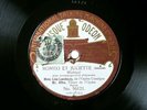 Affre & Lise Landouzy Gounod Romeo et Juliette Madrigal 78RPM Odeon 56121