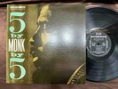 MINT  THELONIOUS MONK 5 BY MONK BY 5 RIVERSIDE SMJ 6086 STEREO JAPAN Vinyl LP