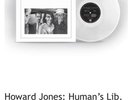 Howard Jones Human’s Lib & Dream Into Action Ltd Colored Vinyl New & Signed Card