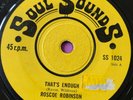 Northern Soul 45-Roscoe Robinson-That's Enough-UK Soul Sounds