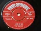 THE BEATLES - LOVE ME DO RED LABEL 45-R 4949 UK 1st 1963 7