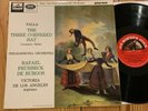 ASD 608 *FALLA - THE THREE CORNERED HAT  **HMV/EMI 1st UK lp  **DE BURGOS ++++++
