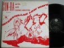 Sun Ra Interstellar Low Ways El Saturn Black / Silver Label 1967 Original VG++