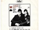 PETER and GORDON Open-End Interview RARE PROMO ONLY Compact 33 Beatles Hollies