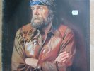 Signed Autograph JOHNNY PAYCHECK - BIGGEST HITS LP Album COVER PROMO (NO RECORD)