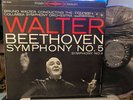 BEETHOVEN : SYMPHONY NO. 5.....BRUNO WALTER/COLUMBIA MS 6055-6 EYE-UNPLAYED LP