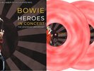 David Bowie - Heroes In Concert' New 2 x 10” Red & White Vinyl - In Stock