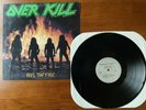 OVERKILL ?– Feel The Fire LP 1st Press Megaforce Records ?MRI 1469
