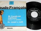 CLAUDE FRANCOIS SI J'AVAIS UN MARTEAU 45 GIRI 1963 (STAMPA ITALIANA)