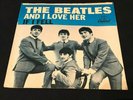 BEATLES And I Love Her/If I Fell 45 PS Capitol 5235 GORGEOUS SLEEVE