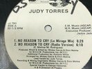 Judy Torres No Reason To Cry Vinyl Record Original Latin Freestyle