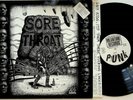 Sore Throat – Unhindered By Talent LP (1988 UK Vinyl VG+) Punk/Crust/Doom