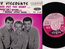 RARE ETAT NEUF/MINT FRENCH UNIQUE EP P/S 1961 THE VISCOUNTS        ROCK'N'ROLL