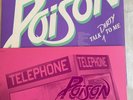 POISON - Talk Dirty to Me & Cry Tough PROMO 12' Vinyl LP NM 1st Press OOP