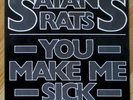 SATANS RATS 7” You Make Me Sick 1978 FIRST UK PRESSING punk classic DJM RECORDS