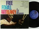 Art Blakey & Jazz Messengers - Free For All LP - Blue Note - BST-84170 RVG VG++