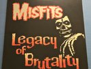 MISFITS - LEGACY OF BRUTALITY LP. 1ST PRESS SLEEVE AND RECORD. VG+/EX