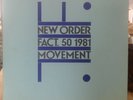 New Order-Movement-Fact. 50-1981-Vinyl LP EXCELLENT CONDITION