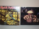 IRON MAIDEN PIECE OF MIND LP CAPITOL RECORDS ST-12274 w/LYRICS 1983