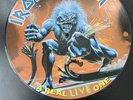 IRON MAIDEN A REAL LIVE ONE PICTURE DISK LIMITED EDITION PROMO MADE IN UK 2001