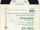 7 45 Joy And The Hit Kids - Zweisamkeit RARE TELDEC Disc-Jockey Info Promo Top