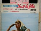 johnny hallyday rare epl vogue 7878 chante les filles 2eme pochette excellent