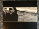 U2 The Joshua Tree LP Vinyl Poster Insert Record Club Edition Gold Foil Stamp