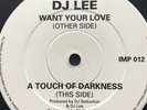 DJ Lee - Want Your Love / A Touch Of Darkness 12