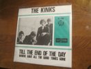 KINKS - 45rpm & Picture sleeve; TILL THE END OF THE DAY - VG/NM-