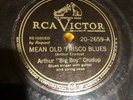 BLUES ARTHUR CRUDUP Victor 202659 Mean Old Frisco/In rhwe Mood V+