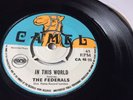 The Federals - In This World / You Better Call On Me 1970 Camel Ex Rocksteady