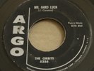 THE ORBITS Mr. Hard Luck / Who Are You ARGO 5286 R&B Doo Wop 1957 45rpm