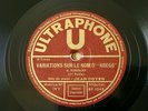 Jean Doyen Piano Schumann Variations sur le Nom d'Abegg 78RPM Ultraphone BP 1548