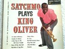 LOUIS ARMSTRONG Satchmo plays King Oliver 1960 Audio fidelity AFSD 5930 Jazz VG