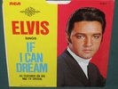 Elvis Presley RCA 47-9670 If I Can Dream PROMO 45 W/ AD Sleeve NM 1968